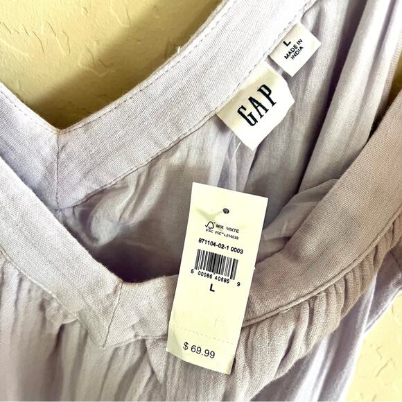 NWT GAP lilac midi dress - Picture 9 of 10